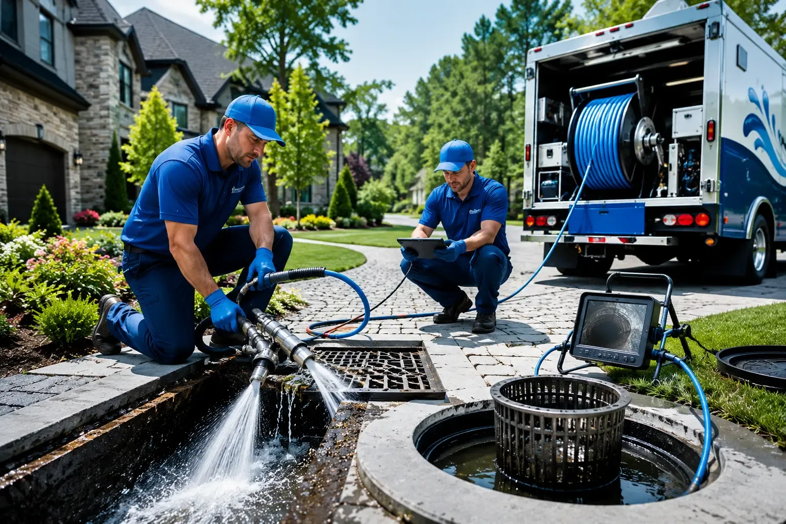 Local outdoor drain cleaning professionals in Kewaunee, WI